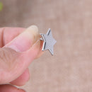 20x Metal Star Brads Pastel Scrapbooking Card Making Stamping Craft DIY MO