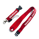 remove before flight lanyards key holder neck strap fr phone card gym lanyarg Ew