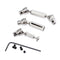 2pcs Steel Universal Drive Shaft for WPL B14 B24 MN35 MN66 Q62 Q65 1/16 RC