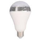 Wireless 3W Power LED Bluetooth Speaker Bulb Light Lamp Music Player White