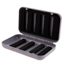 Waterproof Fly Fishing Lure Bait Hook Tackle Storage Case(Gray/Small)