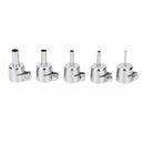 5 PCS Hot Air-Gun Nozzle Universal Gun Nozzle for 850 852D 898 858 Solderin