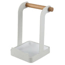 Kitchen Lid Rack Seated Spoon Rack with Water Tray Hanger Nailless Rack Kit