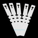 200pcs Waterproof White Plastic Plant Hanging Tags Nursery Gardening Label