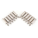 12pcs Steel  Arrow Heads Target Field Points Tip Archery Hunting MO