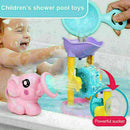 Fashion Fun Bath Toys Shower Spray + Water Waterwheel Bathtub for Bathroom F3N3