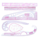 6pcs Sewing French Curve Measure Rulers For Clothing Sew Dressmaking Tailor
