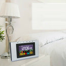 Wireless Backlight LCD Alarm Clock Thermometer Humidity Tester Meter Clock