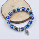 Punk Evil Eye Bead Protection Good Luck Bracelet Jewelry Handmade Bracelet Hot