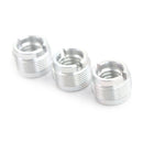 3PCS Microphone Mic Screw Clip Thread Adaptor 3/8" to 5/8" Connector. LJ
