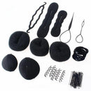 Women Magic Braiders Hair Twist Styling Clip Stick Bun Maker Braid Tool Set B3C