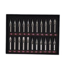 High Quality 22PCS 304 Stainless Steel Tattoo Tips Kit Tattoo Nozzle Tips Mix