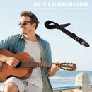 Cotton Length Adjustable Guitar Bass Strap for Folk Classical Guitar Ukulele