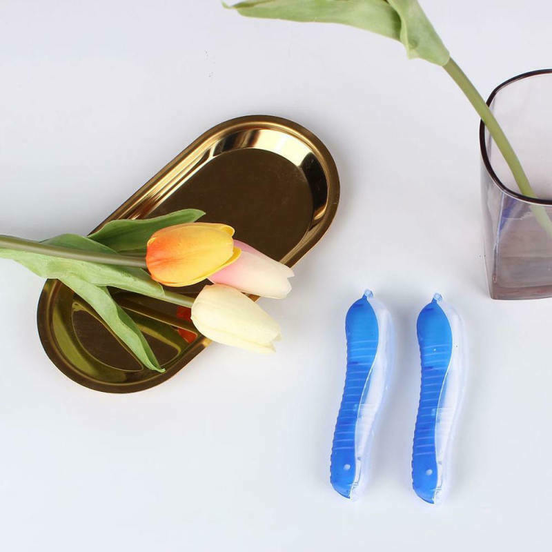 10PCS Foldable Folding Toothbrush Soft Bristle Outdoor Portable Travel Hiking gd