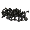 50pcs Bumper Splash Guard Retainer Clip Fasteners Push Rivet for GM Ford AMC
