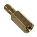 50 Pcs Brass Screw Thread PCB Stand-off Spacer M3 Male x M3 Female 6mm