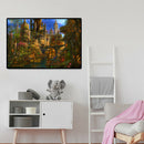 1000pcs Magic Garden DIY Puzzle Paper Jigsaw Toys Art Picture Decoration