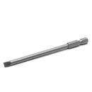 4Pcs 100mm 3mm-6mm 1/4" Hex Shank Slotted Screwdriver Bit S2 Magnetic Flat Head