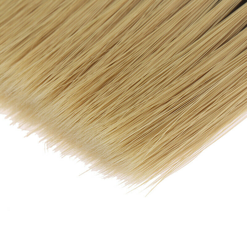 Yellow Soft Neck Face Duster Brush Barber Hair Cleaning Remove Salon Tool  F JR