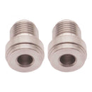 2pcs AN6 -6AN Aluminum Male Billet Adapter Weld Bung Fitting Hose Tank Cell