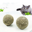 Pet Cat Natural Catnip Treat Ball Home Chasing ys Healthy Edible Treating FT