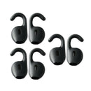 3 Pairs In-ear Soft Silicone Ear Tips Cover Replacement fr Jabra Boost Black