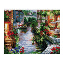 Stamped Cross Stitch Kits Patterns Embroidery Kit - The Lakeside House, 14