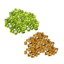 Set of 200 2021 Aluminium Bird Racing Pigeon Foot Rings Bands 8mm Multicolor