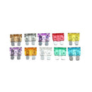 100Pcs Auto Car Vehicle Blade Fuse Set 3/5/7.5/10/15/20/25/30/35A/40A Amp Kits