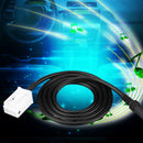 For Mercedes Benz 12-Pin 3.5mm Audio AUX Cable Input Adapter Car MP3 Play WMW
