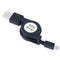 2pcs Retractable Micro USB Data Sync Cord Charging Cable for Android Phones