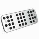 Aluminum Footrest Foot Rest Dead Pedal Pad Cover for Peugeot 206 206CC, Left