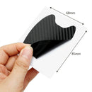 Auto automatic door handle carbon fiber scratch-resistant film protection u
