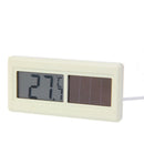 Waterproof Potable Solar Powered Digital Thermometer Temperature Sensor 1M Cable