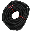 100 Ft. 3/4 inch Split Wire Loom Conduit Polyethylene Tubing Black Color Sl