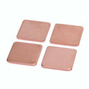 10 pcs 15mmx15mm 1.0mm Heatsink Copper Shim Thermal Pads for Laptop