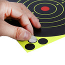 10 sheets/set Shooting Targets Glow Florescent Paper Target for Hunting Ar BX