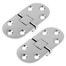 2PCS Stainless Steel Door Hinges Yacht Hatch Cabin Marine Strap Hinge Hardware