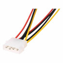 LP4 to 2 SATA Internal Power Splitter Cable (SATA Power Splitter Adapter CaD2G5