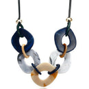New Fashion Necklace Pendant Retro Boho Style Acrylic Statement Necklace Fe