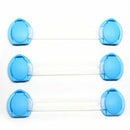3 Pack Door Closers Cabinet Fridge Safety Box for Kids Babies