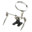 Auxiliary Alligator Clip Desktop Magnifier Magnifying Glasses Jewelry Repair