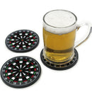 4Pcs Kitchen Table Mat Utensils Dart Board Styled Cup Mouse Pad Coast Place Gw