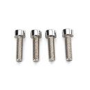 4pcs M6 x 20 Stainless Steel Screw Bolt hex Socket Cap head / Aerospace GradeJ&j