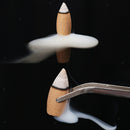 70Pcs Lily Incense Bullet Cone Zen Yoga Tea House Smoke Tower Backflow Cone