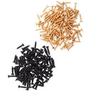 200pcs/Pack Iron Guitar Bass Ukulele Mounting Screws Tuning Key Screws
