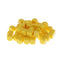 50pcs Round Edge Blank Dices D6 Six Sided RPG Gaming Dice Gift Yellow
