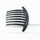 10 Pieces Plastic Side Hair Comb Pin Clip Accessories for Women Ladies Black