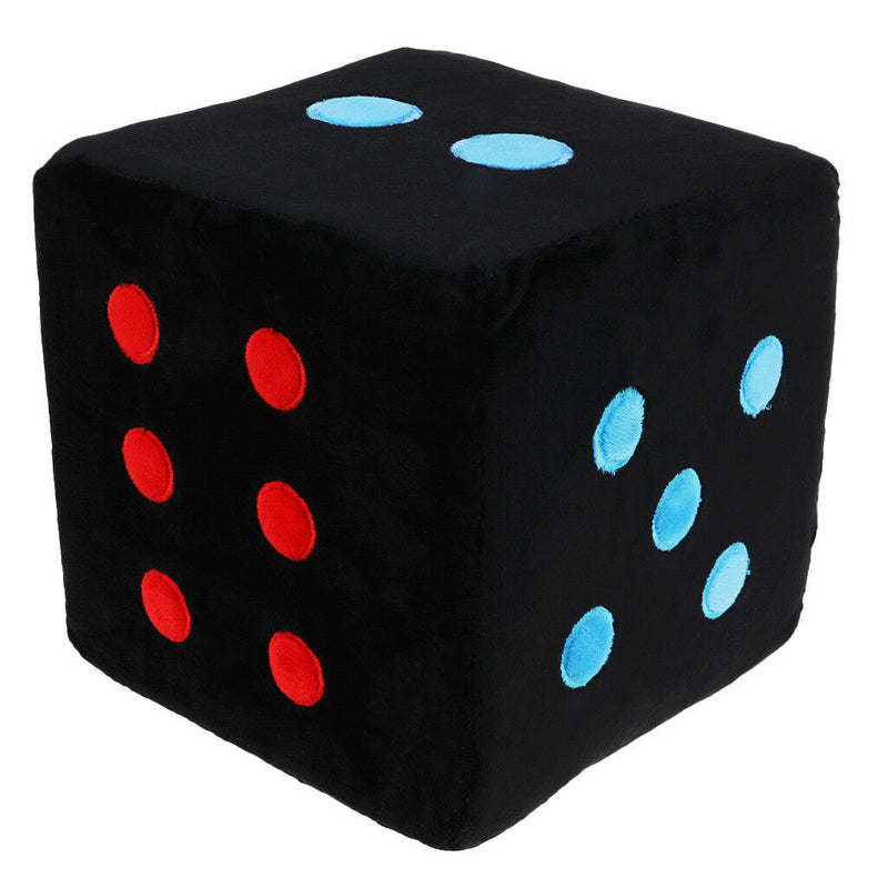 Large Plush Dice Kids Stuffed Toys Cubic Pillow Cushion for Children D