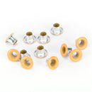 100pcs 3mm Scrapbook Eyelet Random Mixed Color Metal eyelets For DIY clothes lj